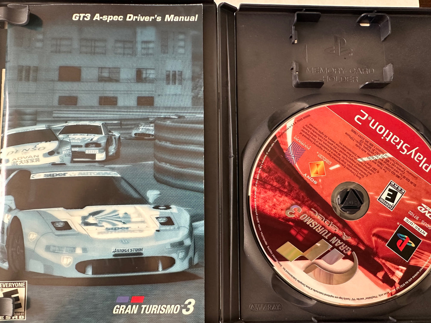 Gran turismo 3 A-spec for the PlayStation 2