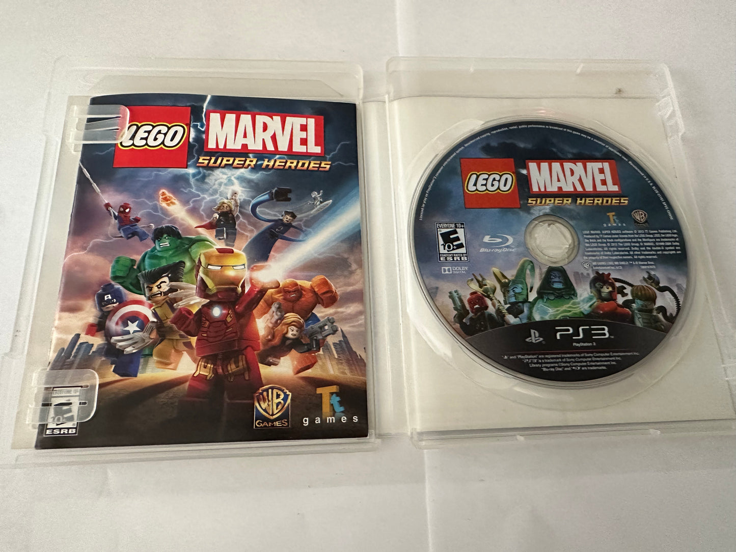 Lego marvel super heroes for the PlayStation 3