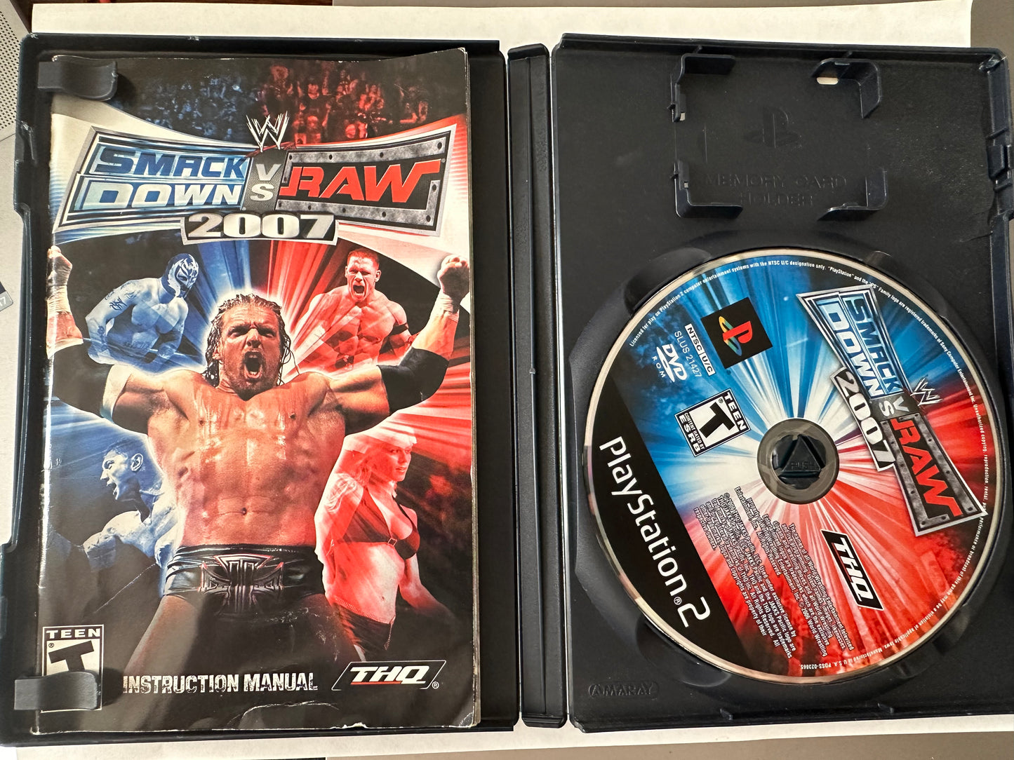 WWE  Smack down vs Raw 2007 PS2