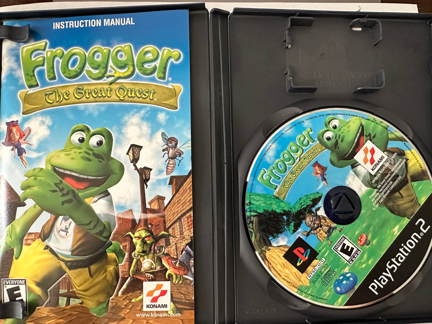 Frogger the great quest for the PlayStation 2