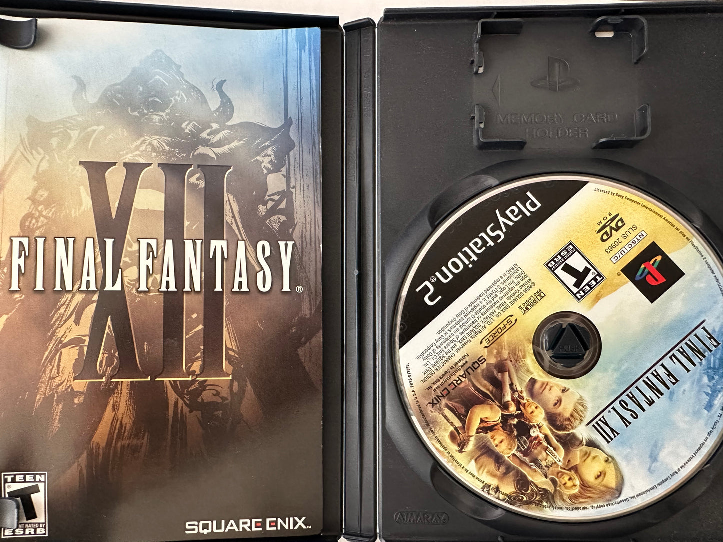 Final fantasy XII for the PS2