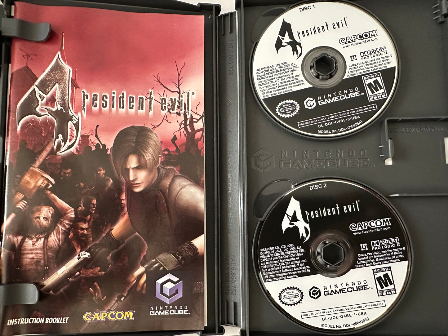 Resident evil 4 for the Nintendo GameCube