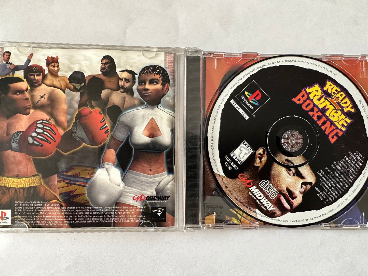 Ready 2 rumble for the PS1