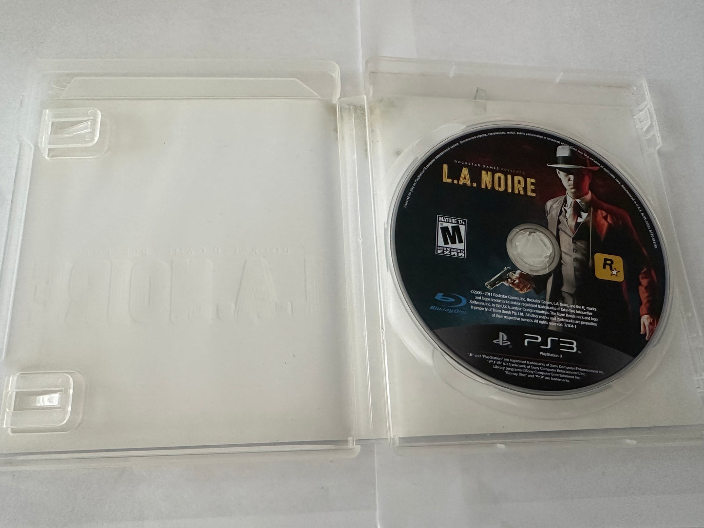 L.A. Noire for the PlayStation 3. Missing Manual