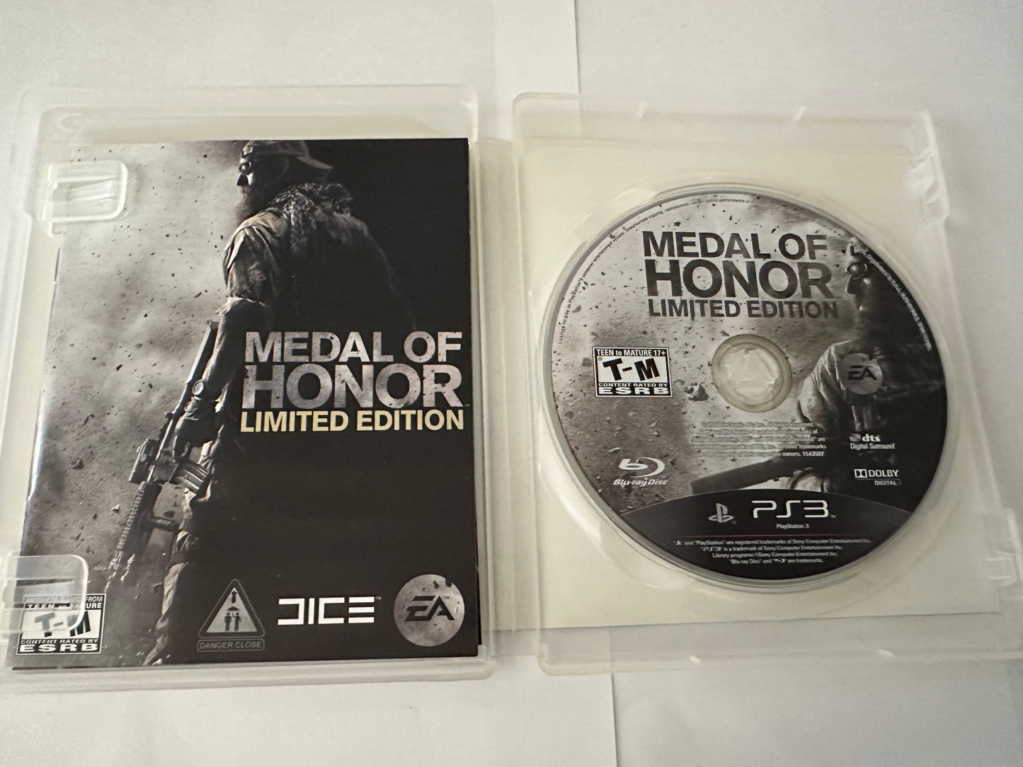 Medal of Honor limited edition for the PlayStation 3