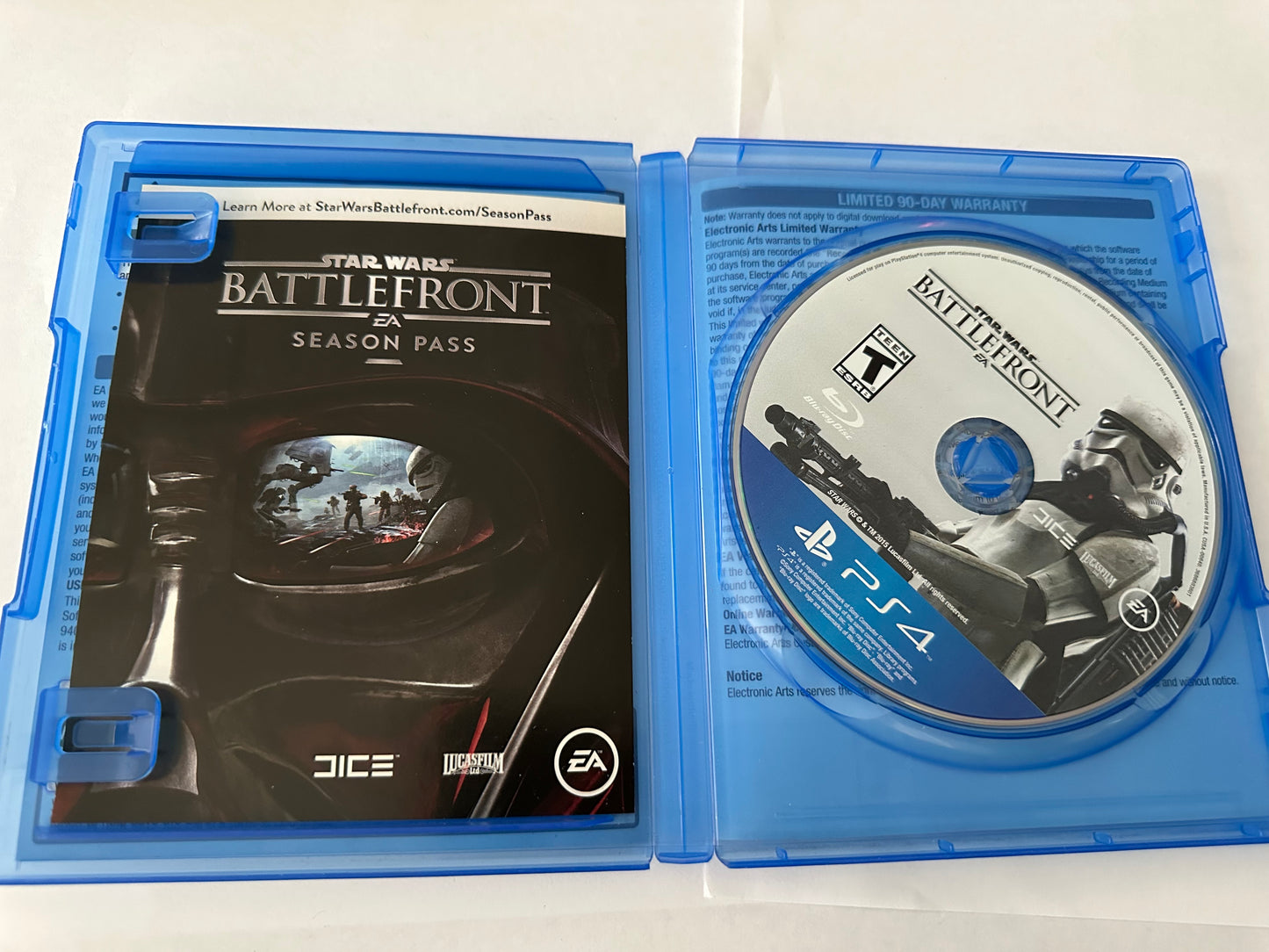 Star Wars battlefront for the PS4