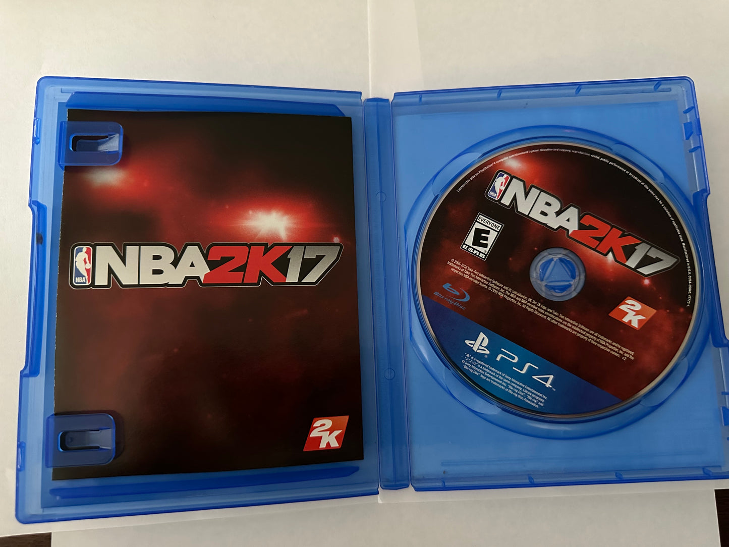 NBA 2K17 for the PlayStation 4