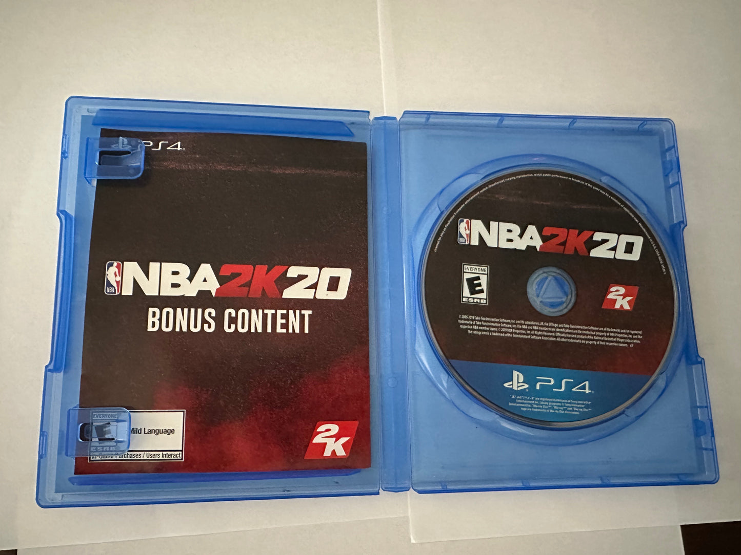 NBA 2K20 for the PlayStation 4