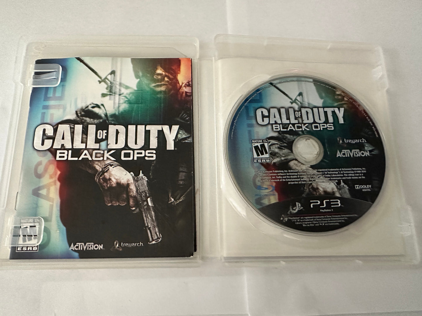 Call of duty Black ops for the PlayStation 3