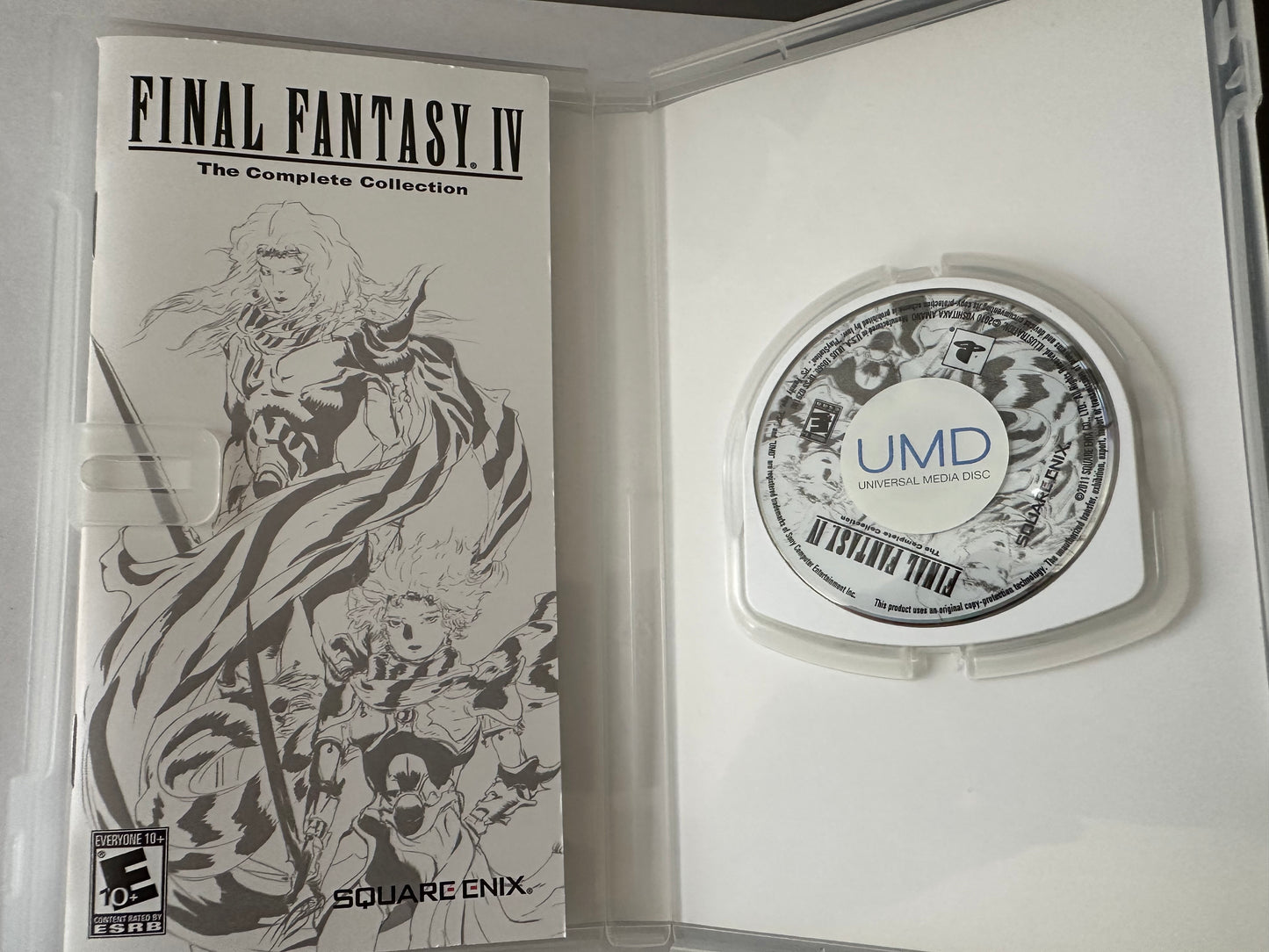 Final fantasy IV the complete collection for the PSP