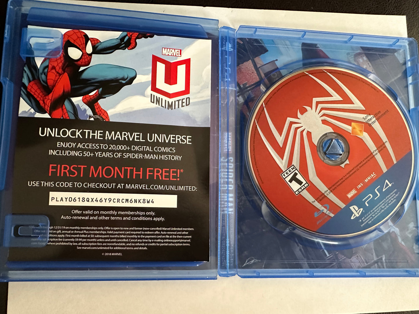 Spider-Man for the PS4