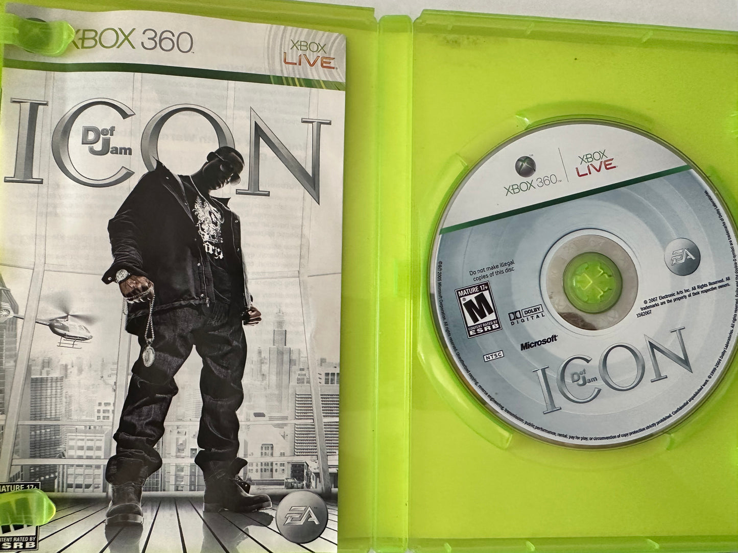 Def jam icon for the Xbox 360