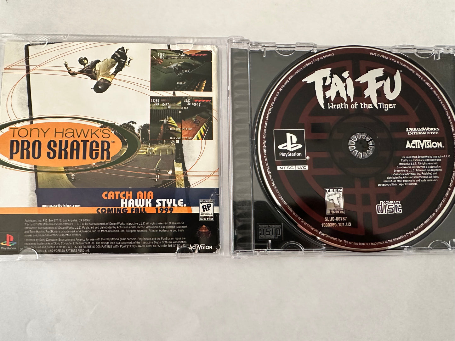 Tai fu wrath of the Tiger for PS1