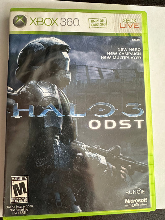 Halo 3 ODST Xbox 360