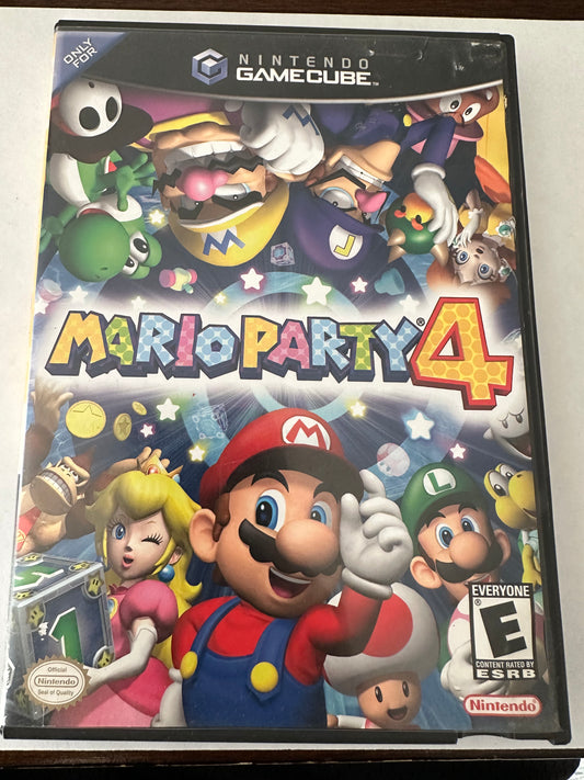 Mario party 4 for the GameCube. Missing manual