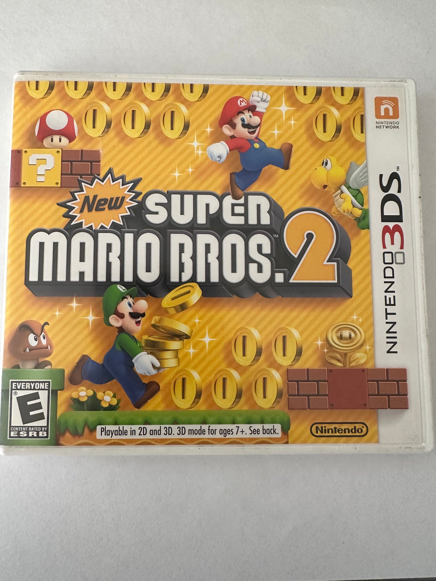 New super Mario bros 2 for the Nintendo 3ds