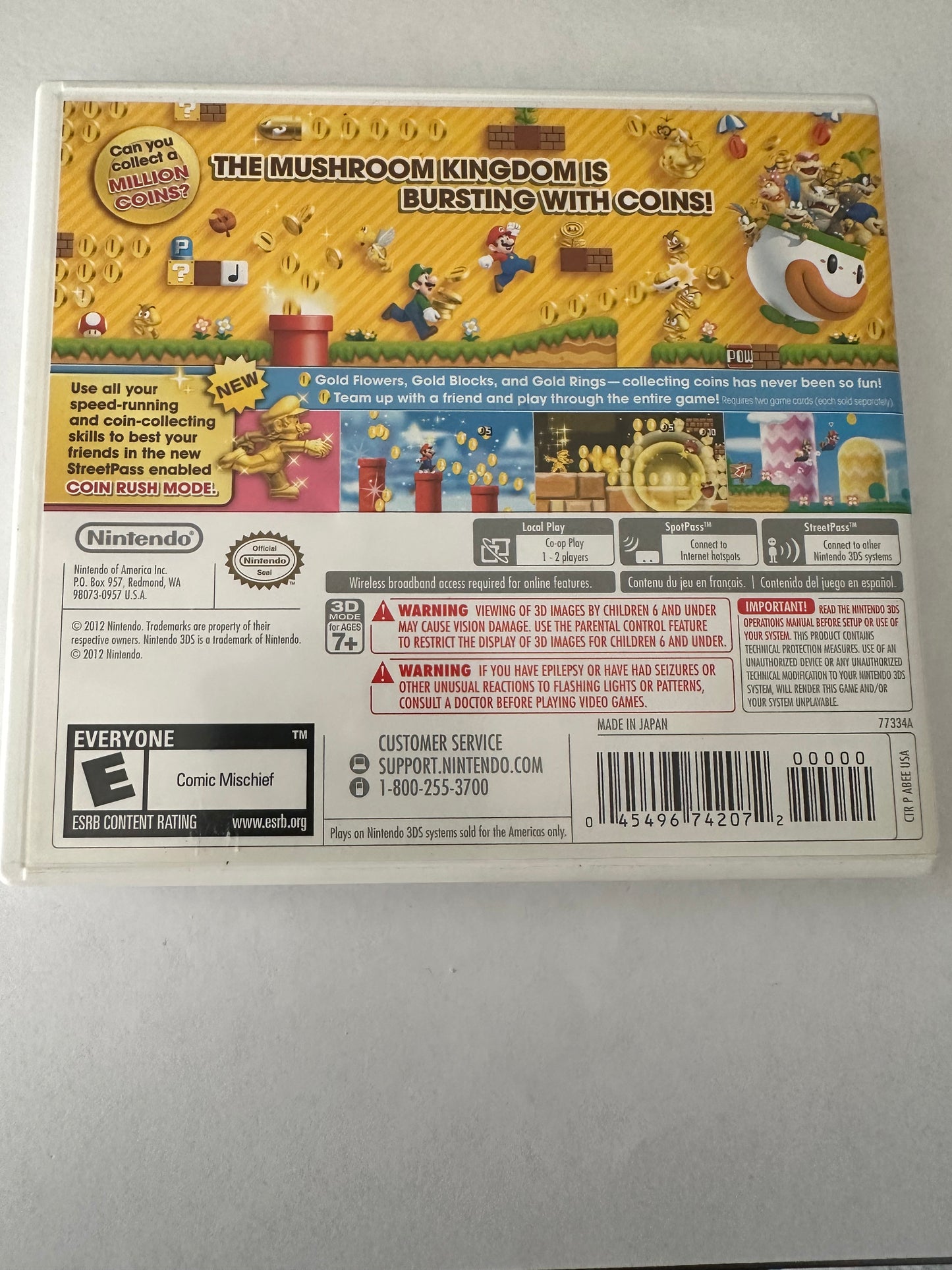 New super Mario bros 2 for the Nintendo 3ds