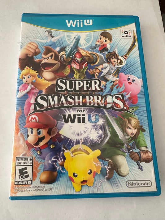 Super smash bros for Wii U