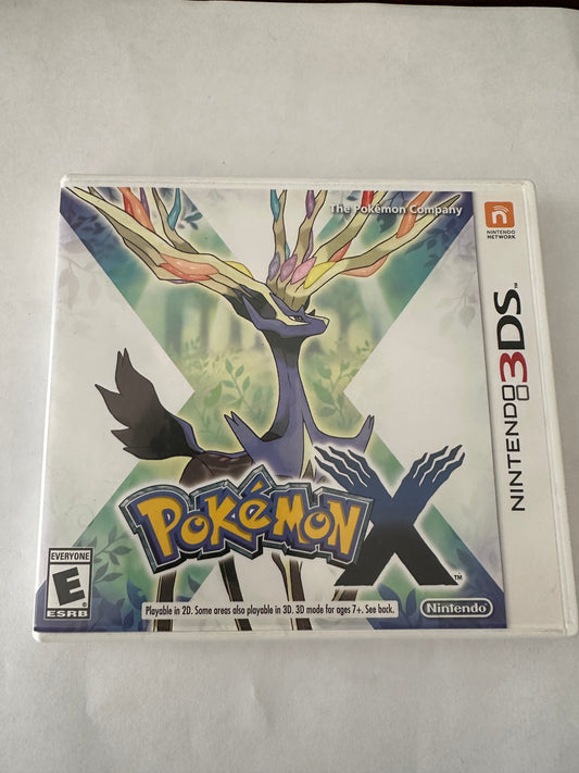 Pokémon X for the Nintendo 3ds