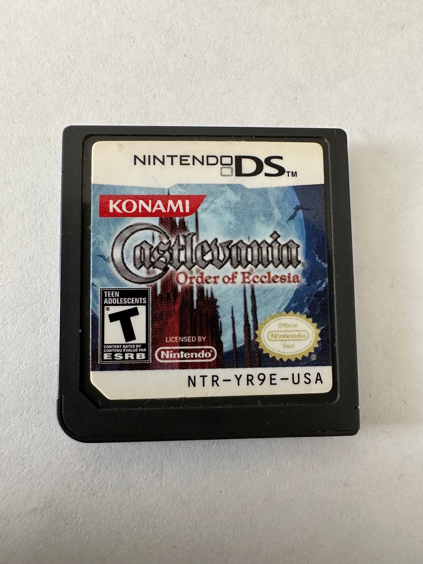 castlevania order of ecclesia for the Nintendo DS. Game only