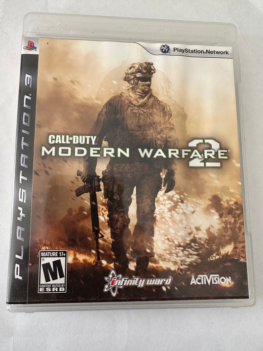 Call of duty modern warefare 2 for the PS3