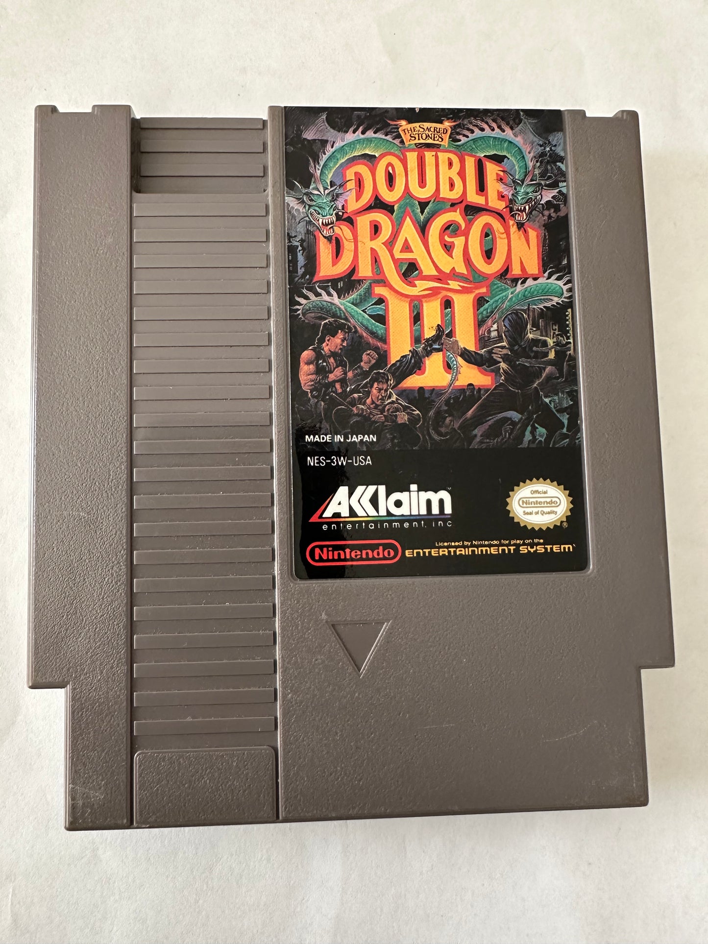 Double dragon III for the nes