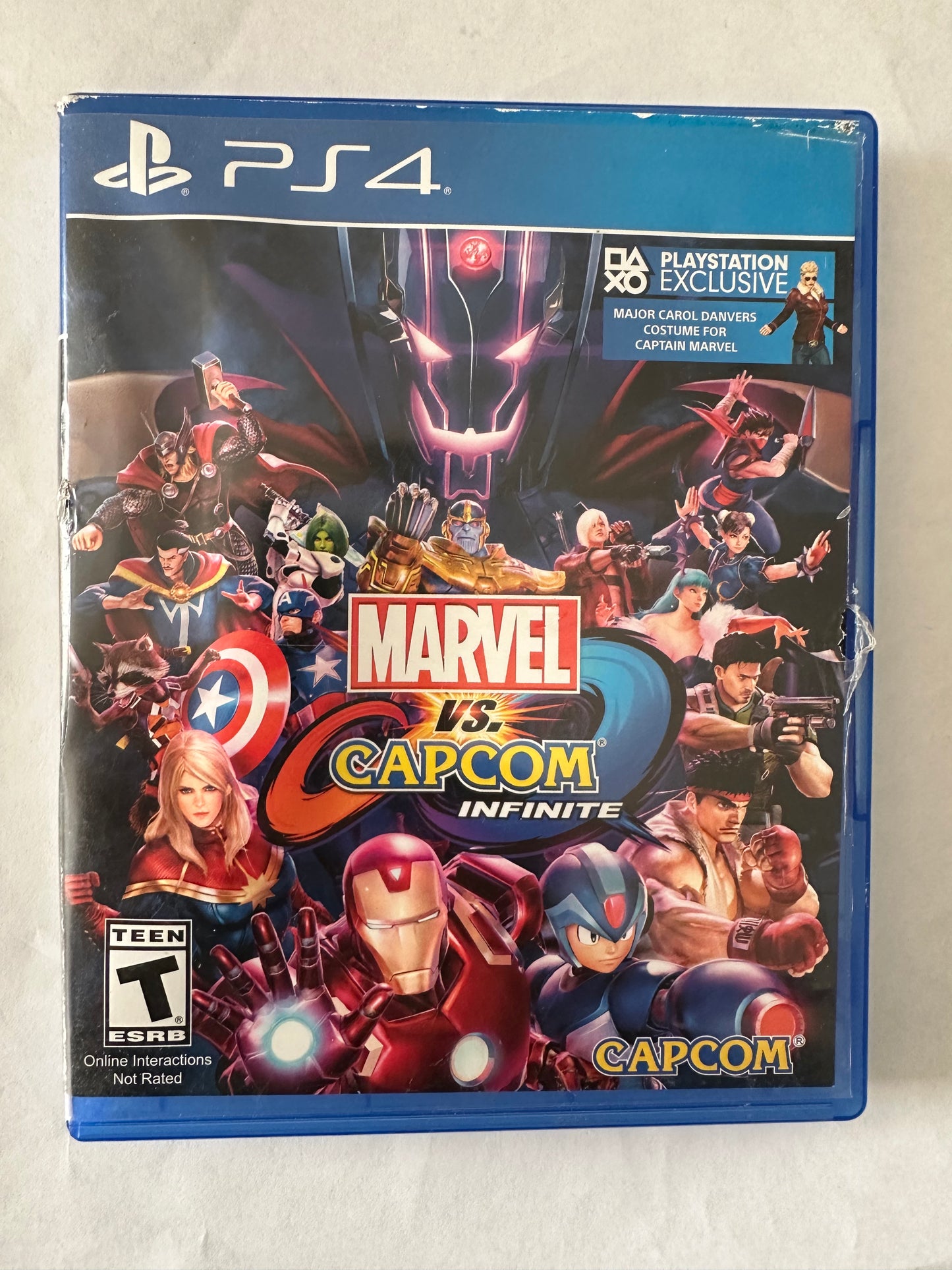 Marvel vs capcom infinite for the ps4