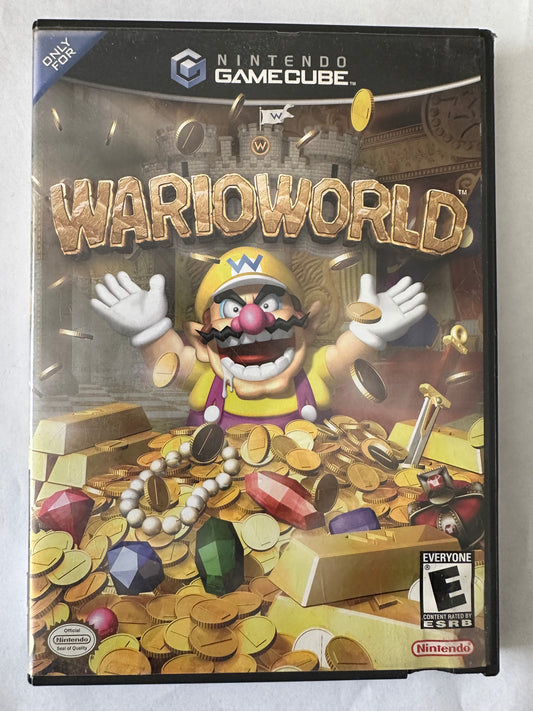 Wario world for the Nintendo GameCube. Missing manual