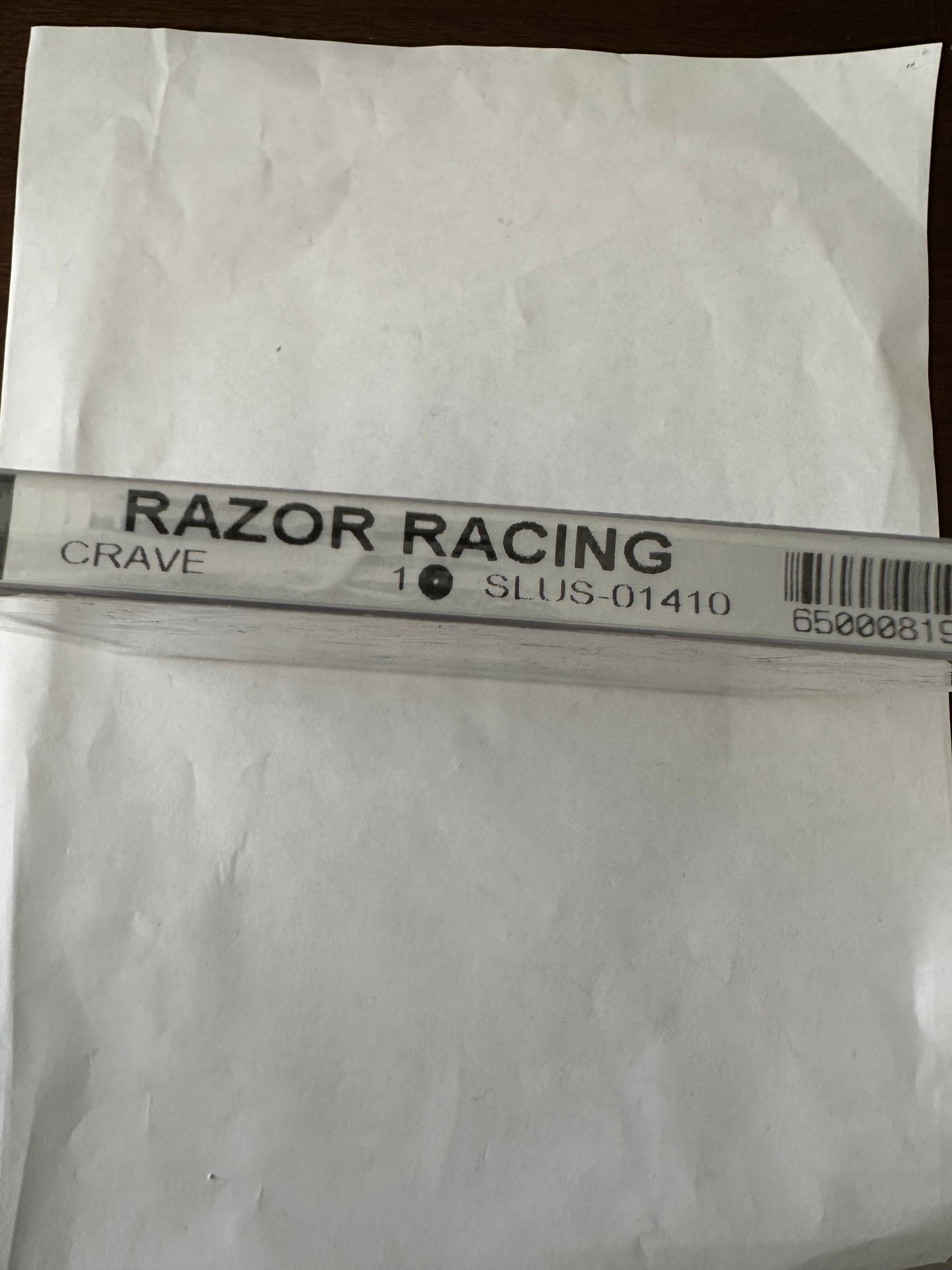 Razor racing for the PS1. Brand new. Sealed