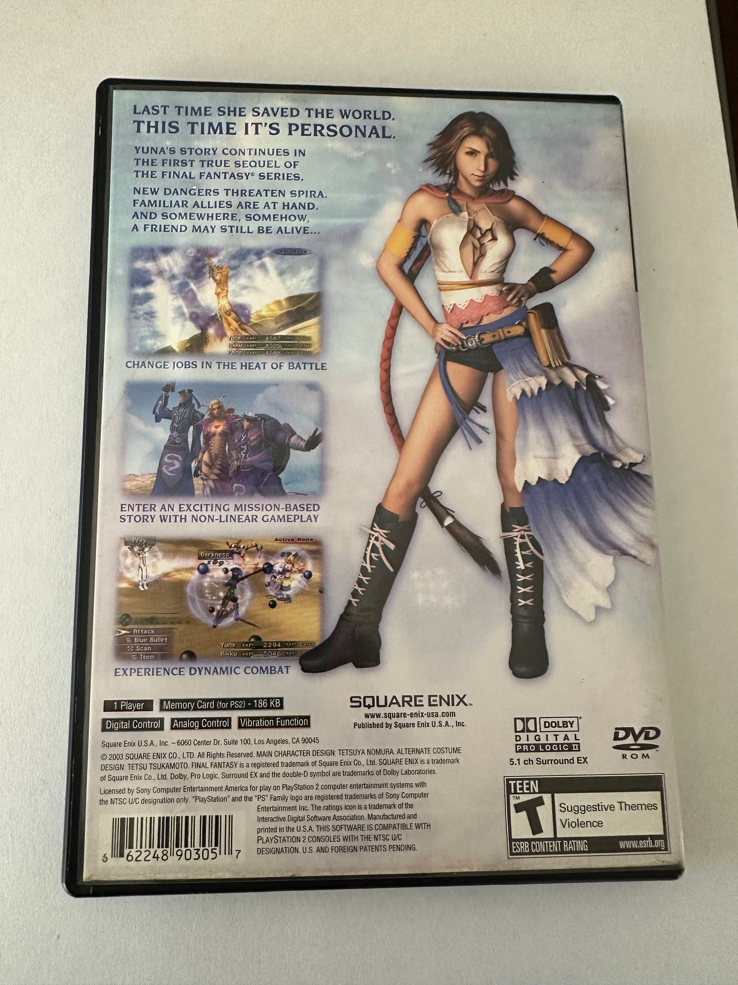 Final Fantasy X-2 for the PS2