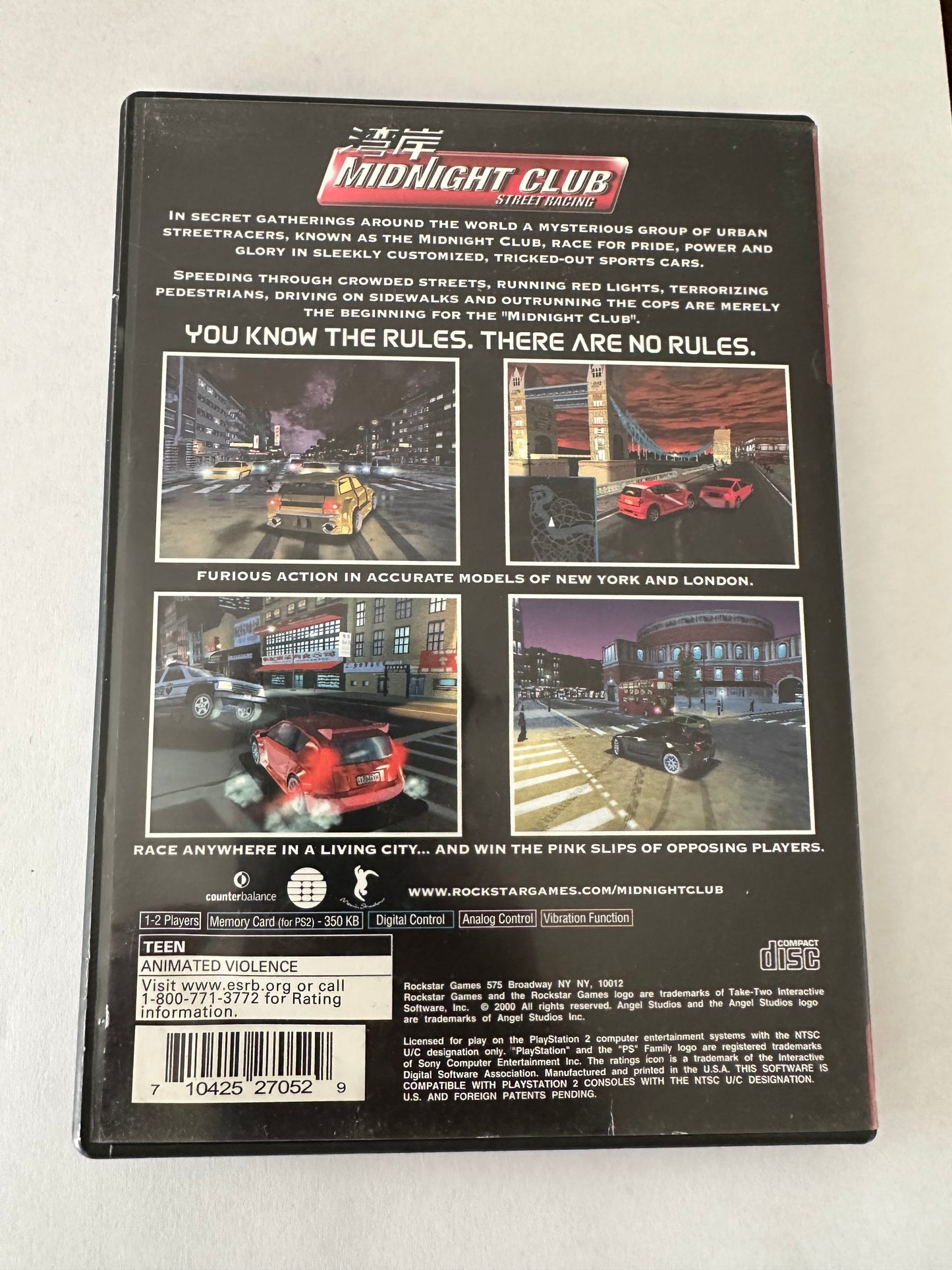 Midnight club missing manual