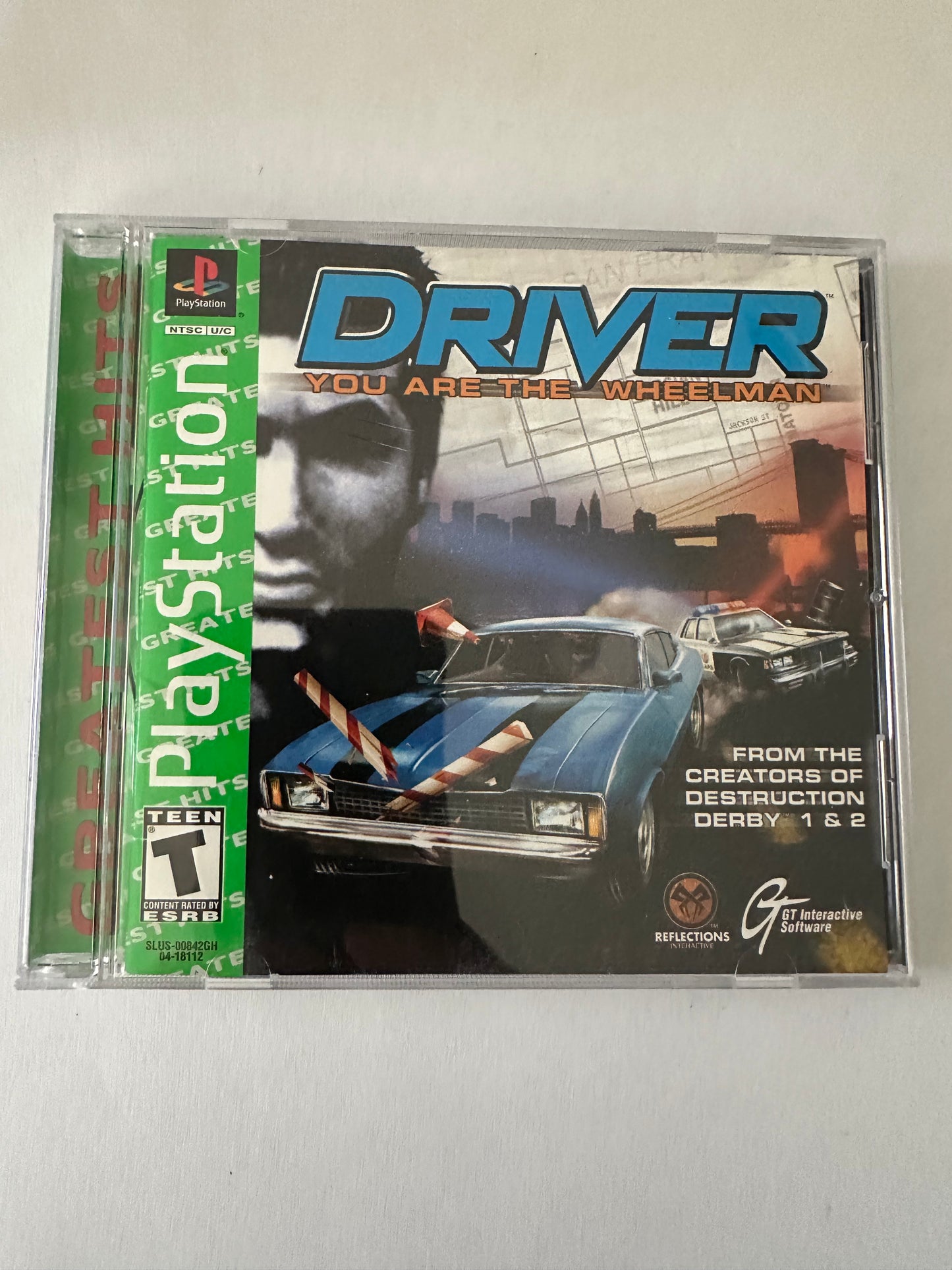 Driver you are the wheelman for the PS1