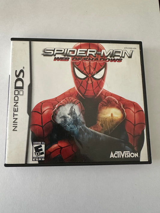 Spider-Man web of shadows for the Nintendo DS