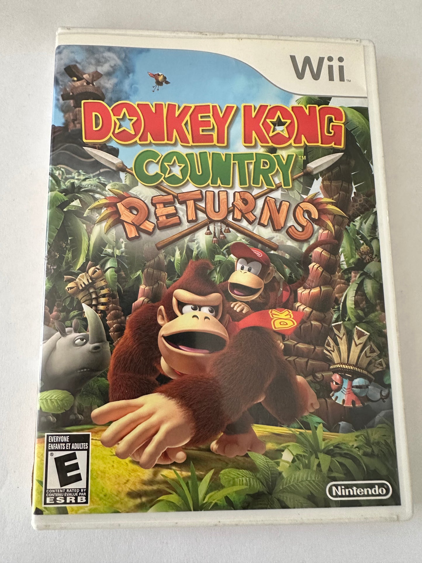 Donkey Kong country returns for the Nintendo Wii