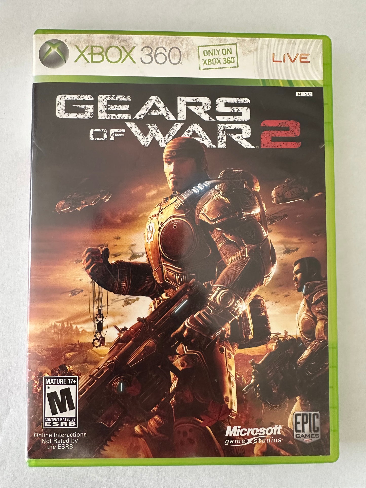 Gears of wars 2 for the Xbox 360. Missing Manual