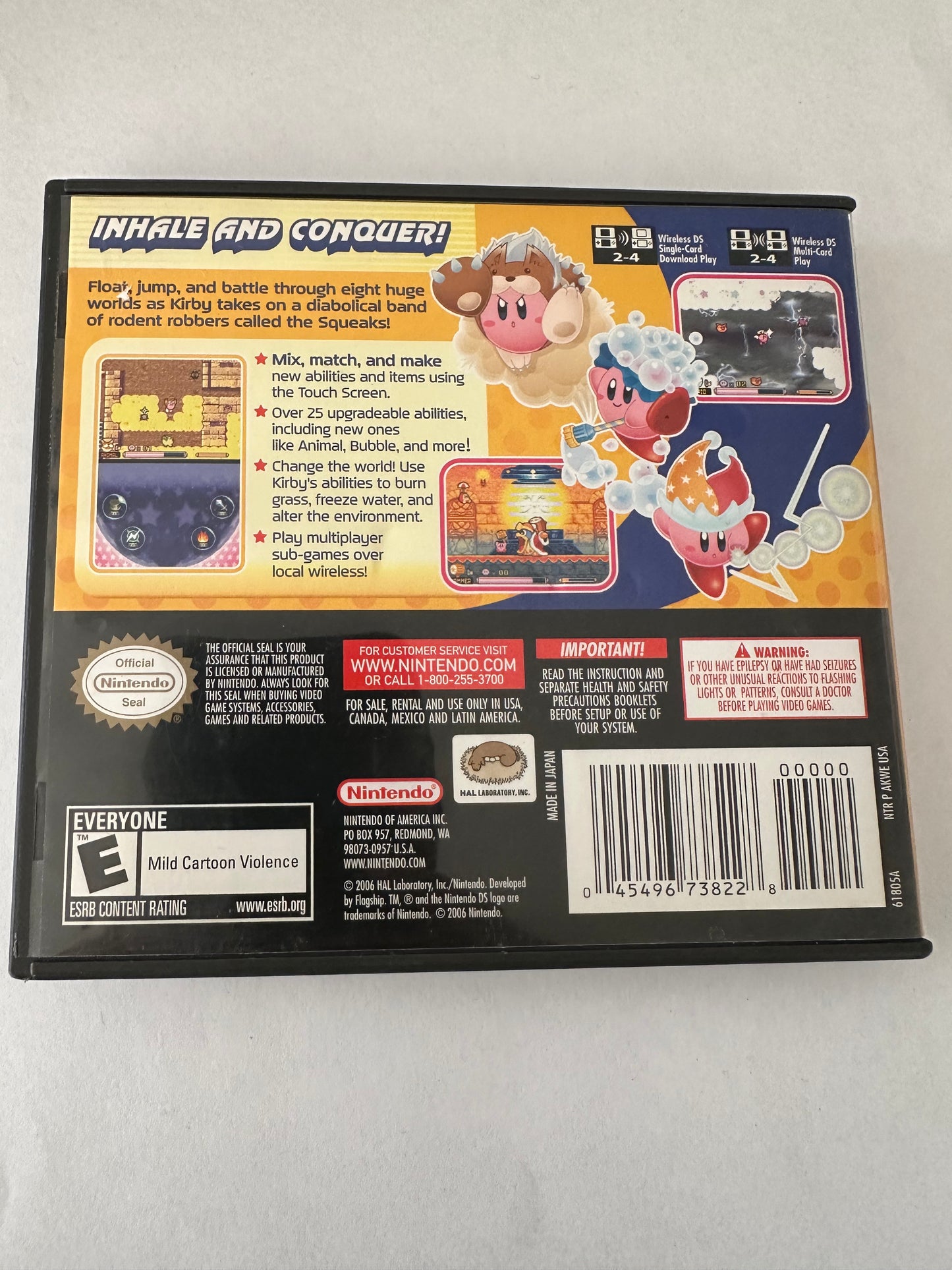 Kirby squeak squad for the Nintendo DS