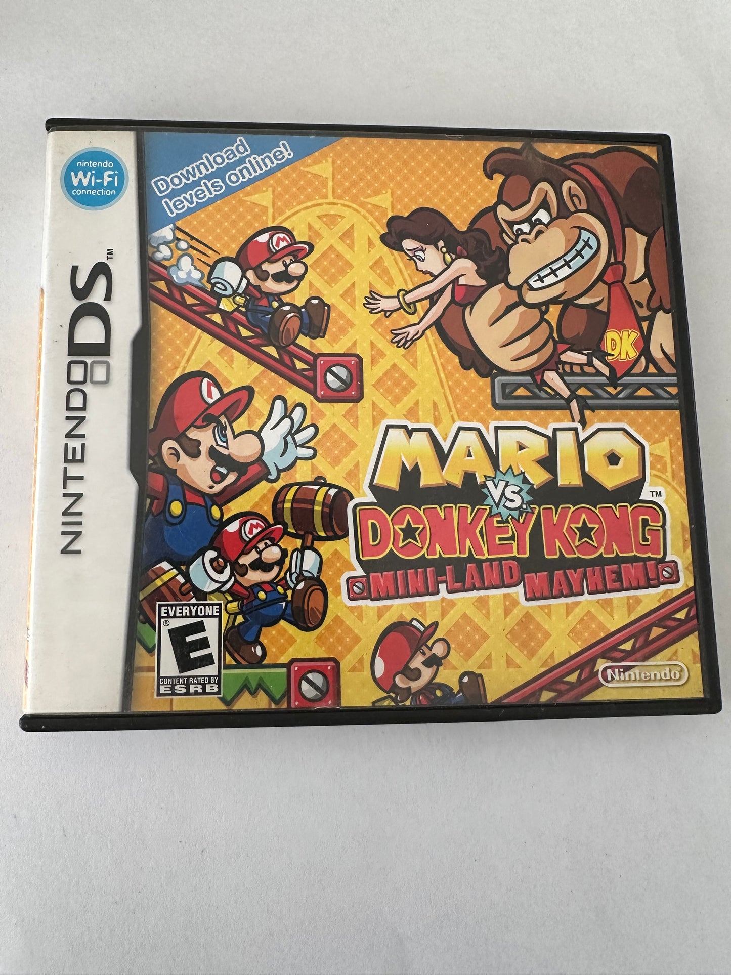 Mario vs donkey Kong mini land mayhem for the Nintendo DS