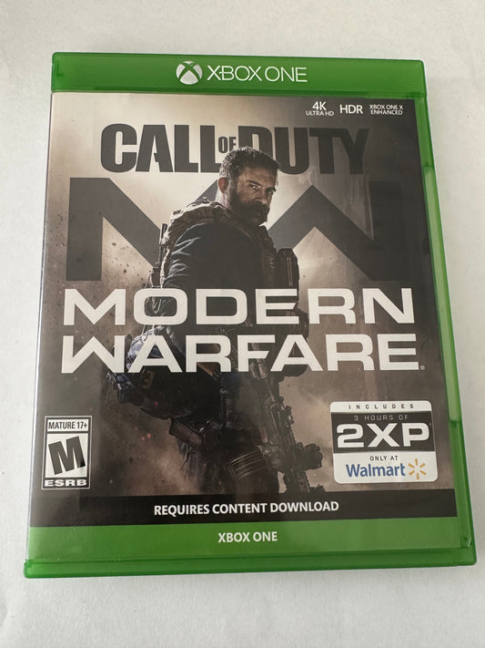 Call of duty modern warefare for the Xbox one