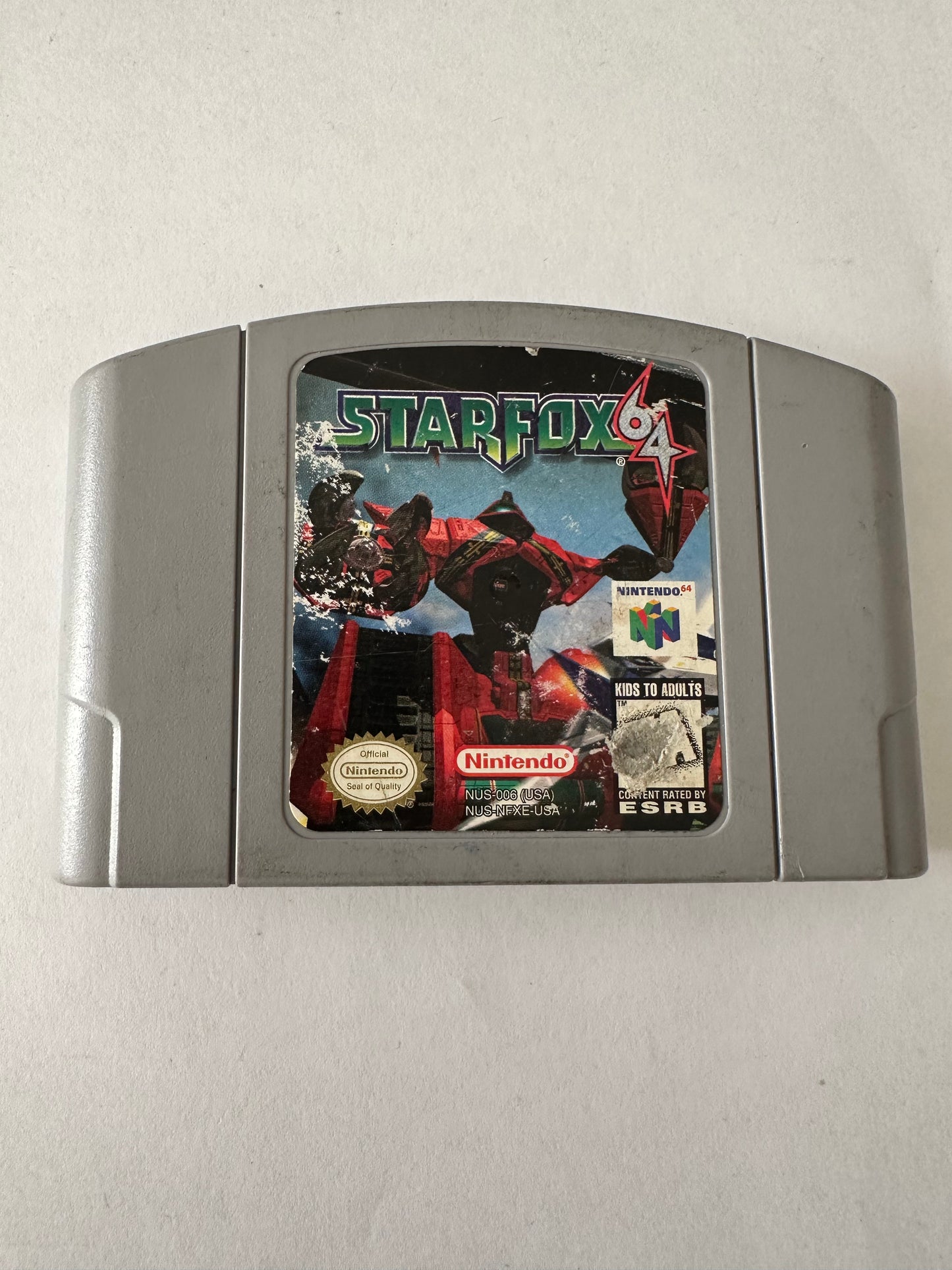 Star fox 64 for the N64