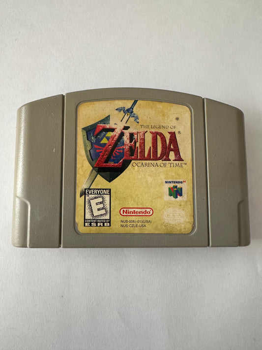 Zelda Ocarina of time N64