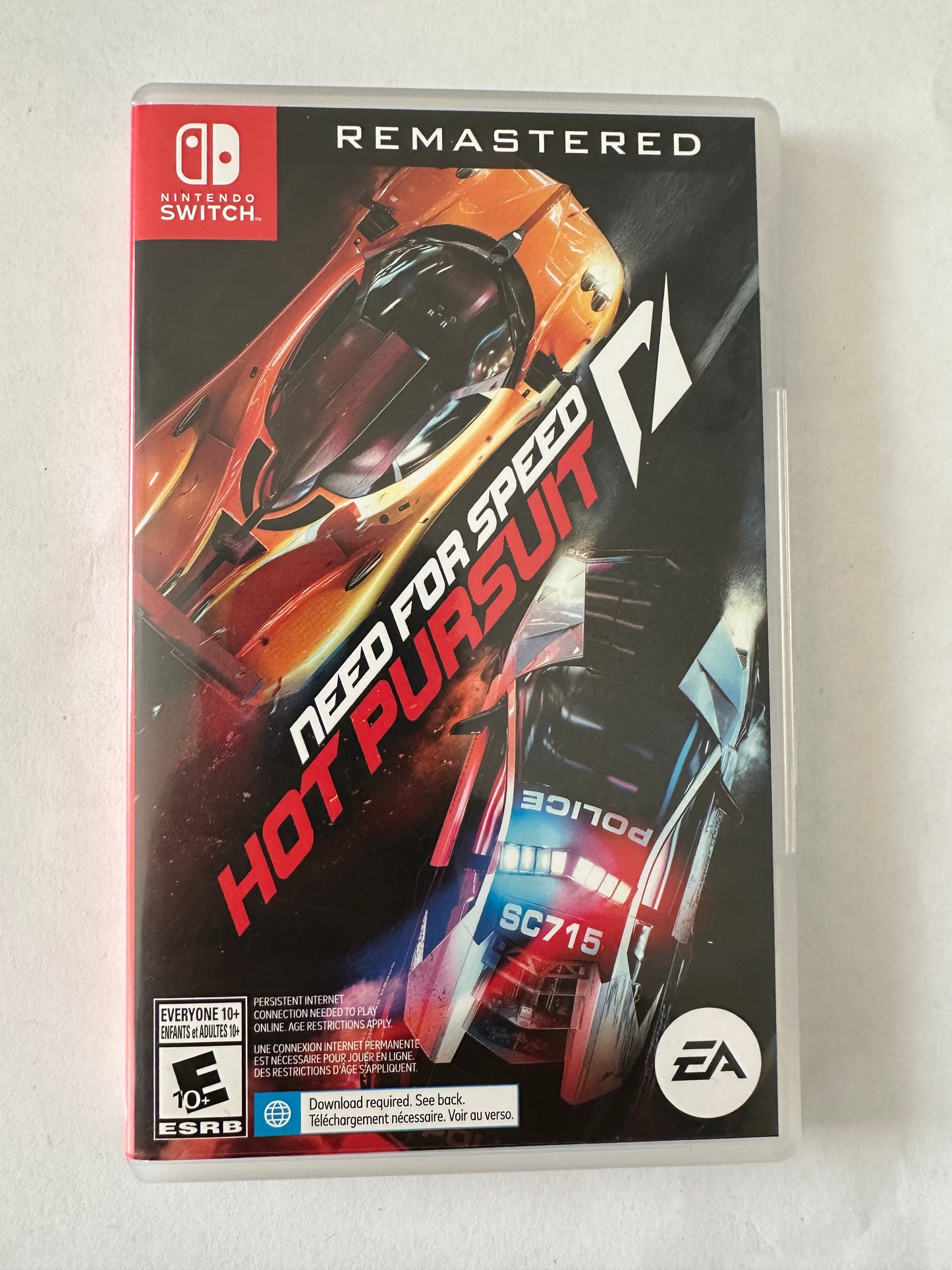 Need for speed hot pursuit for the Nintendo switch