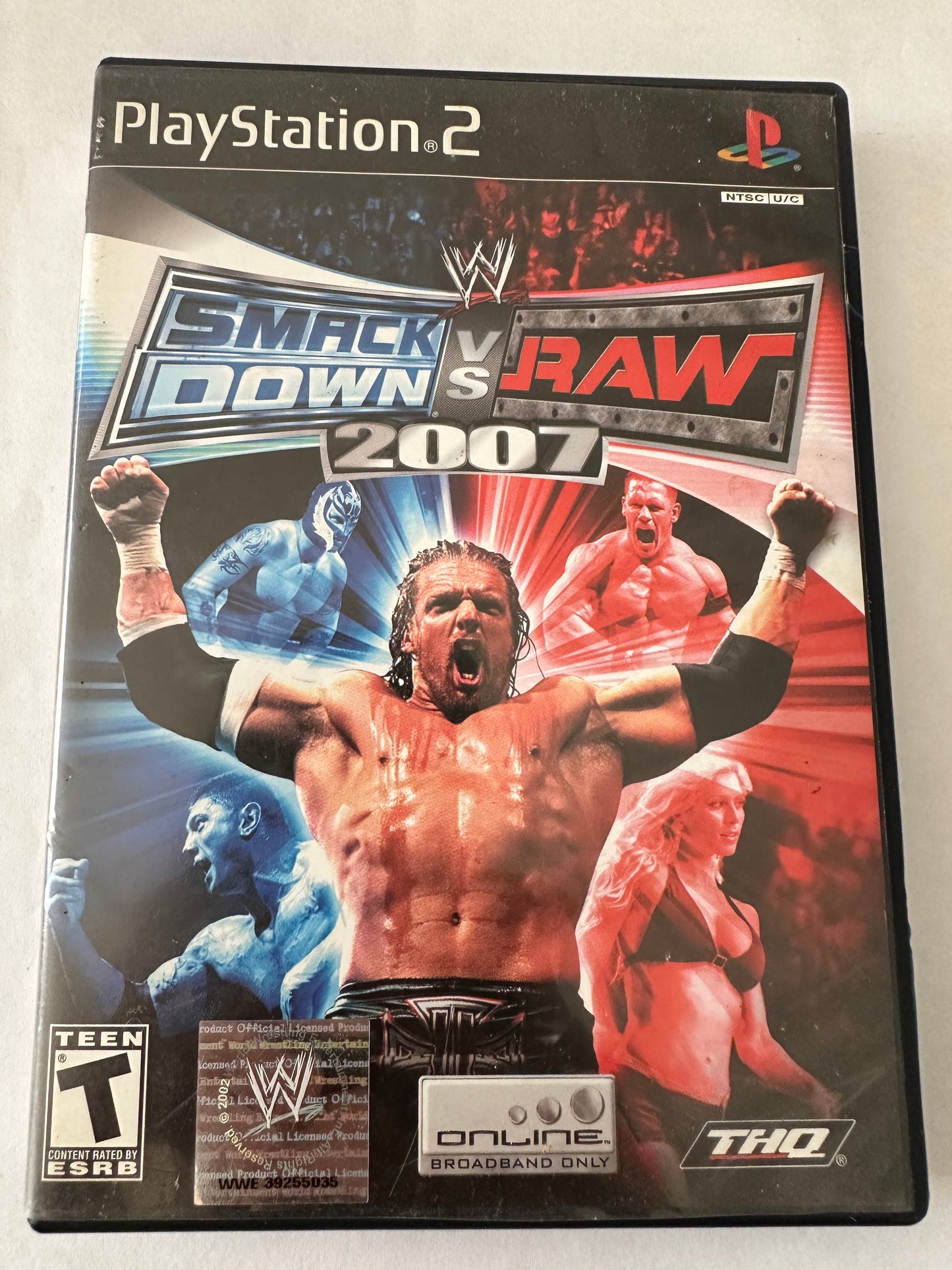 WWE  Smack down vs Raw 2007 PS2