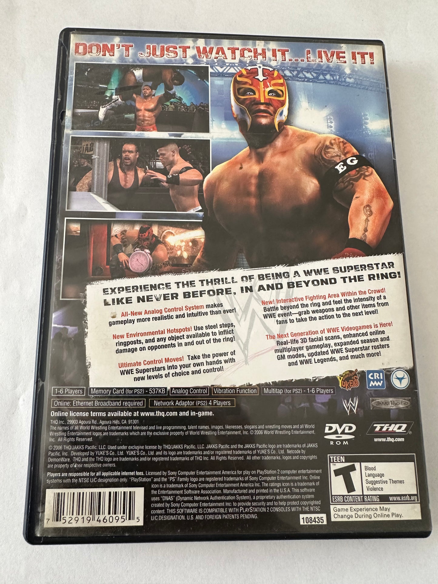 WWE  Smack down vs Raw 2007 PS2