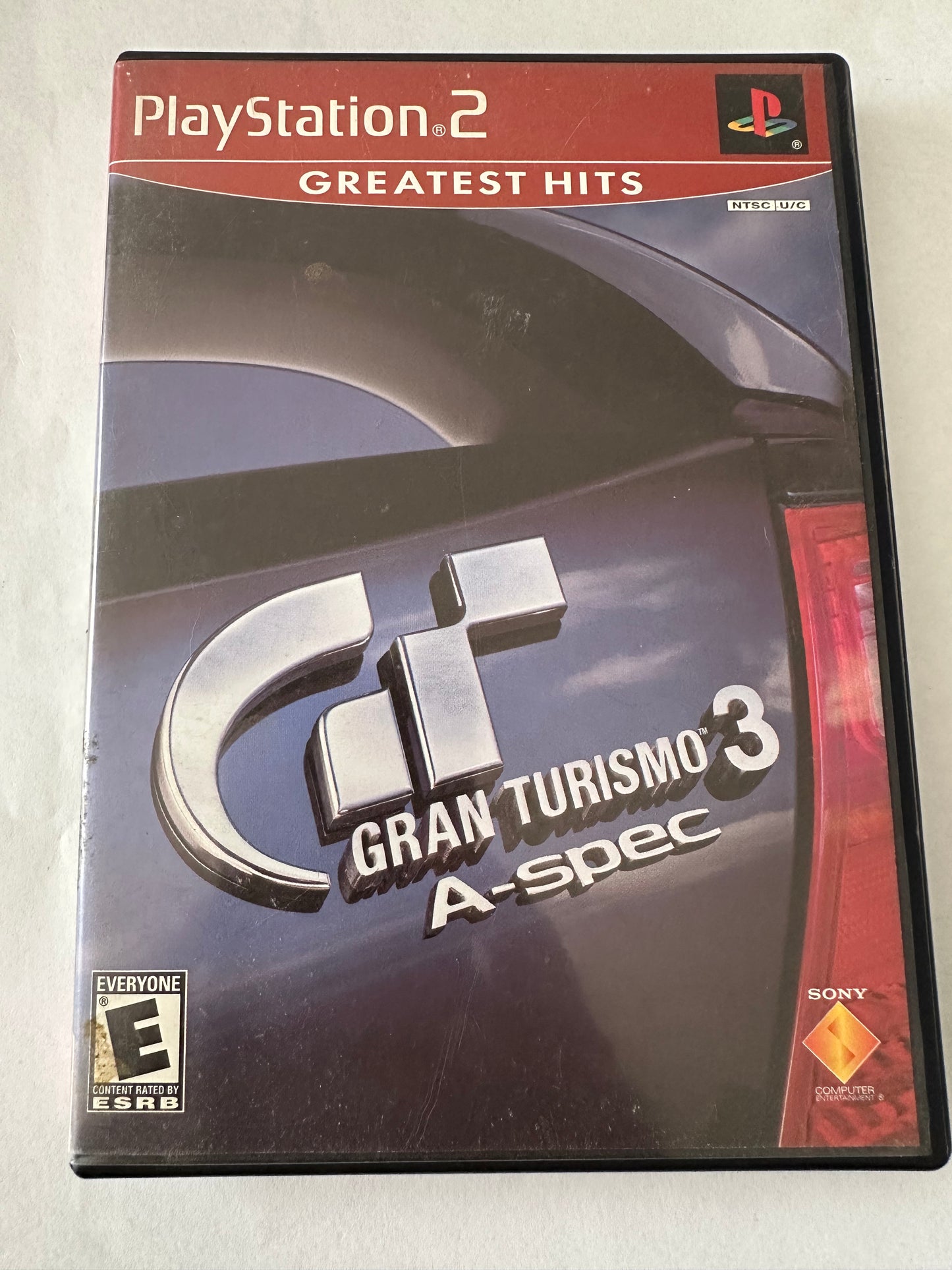 Gran turismo 3 A-spec for the PlayStation 2