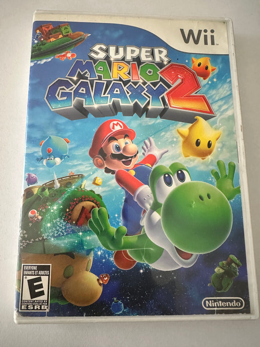 Super Mario galaxy 2 for the Nintendo Wii