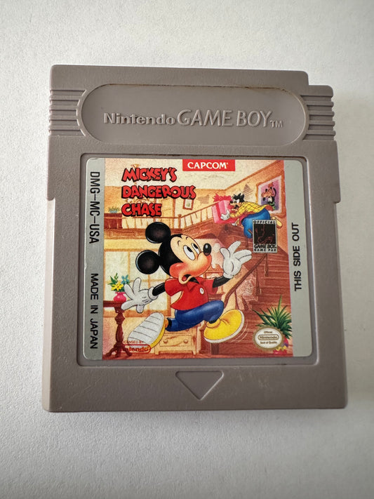 Mickeys dangerous chase for the Gameboy