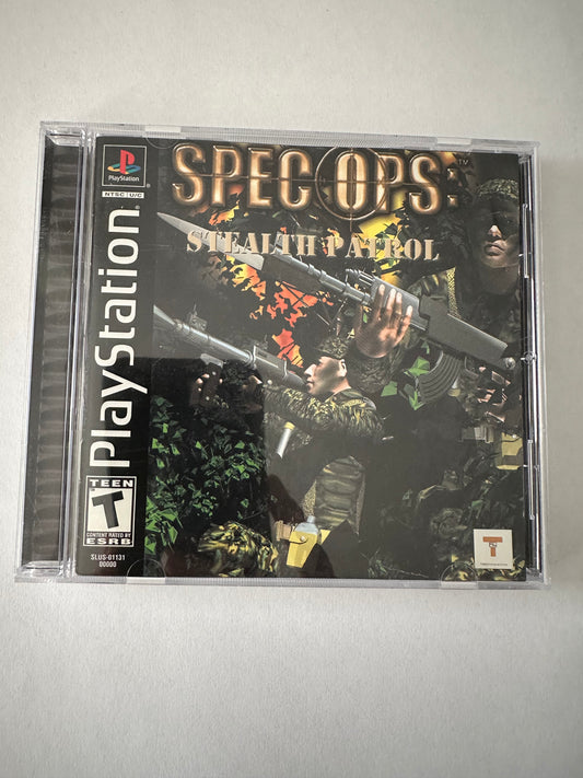 Spec ops stealth patrol for the PS1