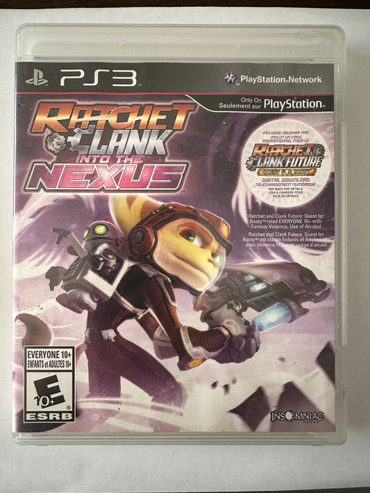 Ratchet & clank into the nexus for the PS3