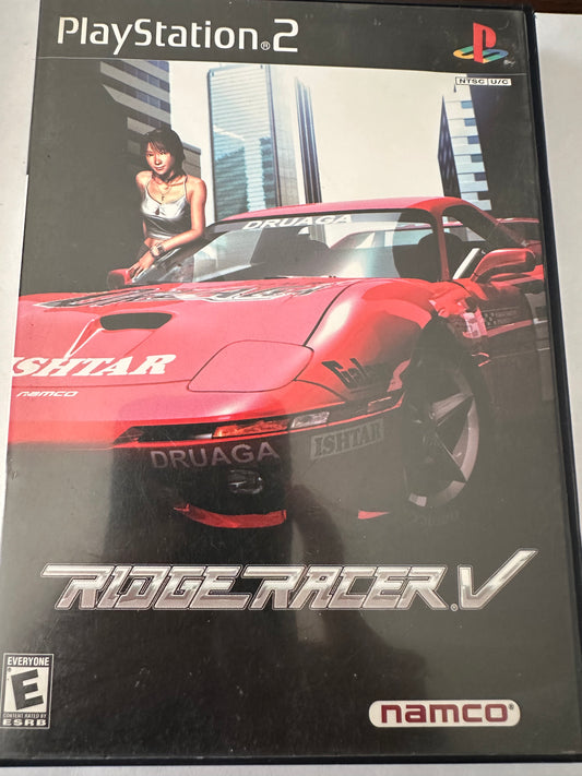 Ridge racer V for the PlayStation 2