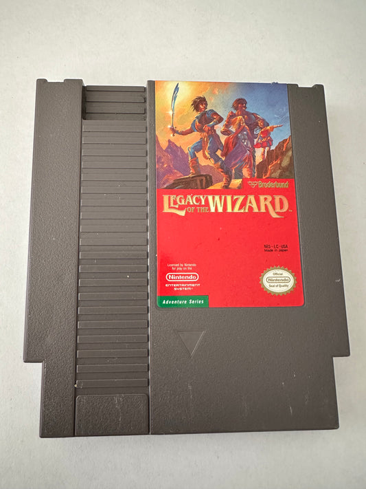 Legacy of the wizard for the Nintendo